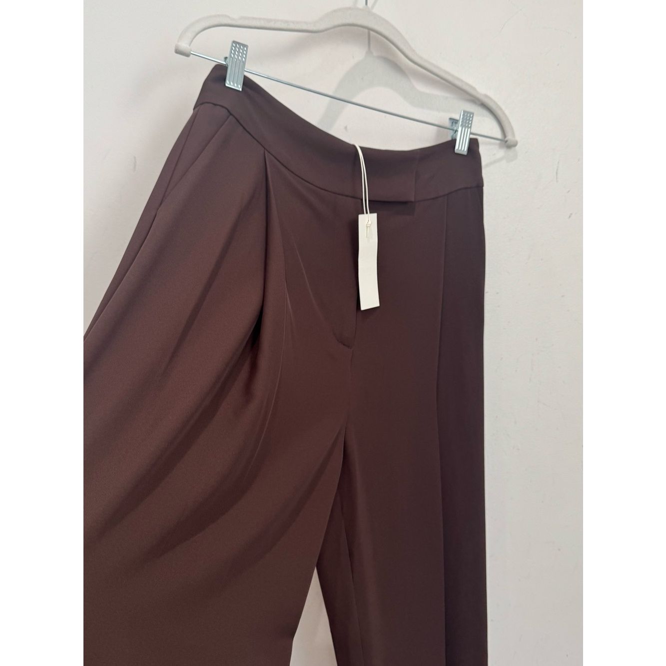 Nwt The Sei Relaxed Wide Leg Trouser In “Cocoa” Brown — image 5 of 7